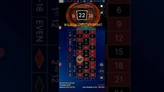 Roulette Single Number Hit | Roulette Number Prediction | Roulette 100% Win | Roulette Win