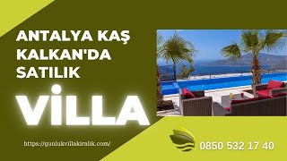 Kaş Kalkan Satılık Villa - 0850 532 17 40