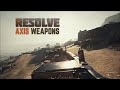 Weapons of the AXIS - Weapon list for RESOLVE | WW2 Game