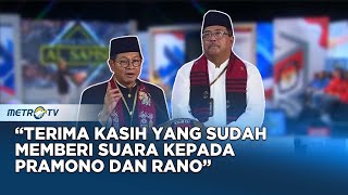 Dominasi Kuat Pramono-Rano di Pilkada Jakarta, Satu Putaran?#PanggungDemokrasi