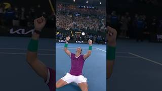 Rafael Nadal's EMOTIONAL winning moment! 🥹