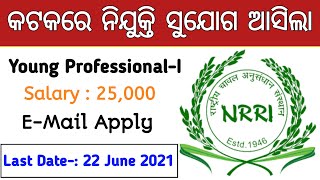 ଓଡିଶାରେ ଚାକିରୀ ସୁଯୋଗ ICAR NRRI Cuttack Recruitment 2021 | Odisha Latest Jobs | Odisha Jobs