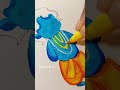 little krishna drawing easy ❤️ shorts viral youtubeshorts lipikaarts krishnadrawing