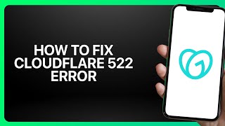 How To Fix GoDaddy Cloudflare 522 Errors Error in ! Tutorial