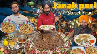 Delhi's Best Street Food in Janakpuri | Nutri Kulcha , Pizza , Wrap , Chaat