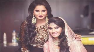 Sania Mirza Sister Anam Mirza  And  Azharuddin Son Asaduddin Reception Video Viral In Social Media