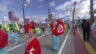 津山よさこい踊らん会・紅　２０２３第７０回高知よさこい祭り　万々