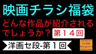 映画チラシ 福袋 第１4回【洋画セ段-第１回】どんな作品が紹介されるでしょうか？#映画チラシ #洋画 #映画 #映画フライヤー【735本目の動画】