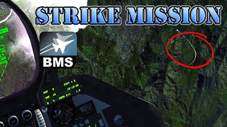 Falcon BMS 4.37 | UOAF 581 CRAZY Strike Mission | DEFENDING SAMS