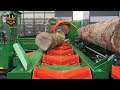 Fastest Biggest Firewood Processing Machine Technology - Amazing Modern Wood Cutting Machine Working