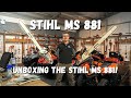 STIHL MS 881 Chainsaw Unboxing!