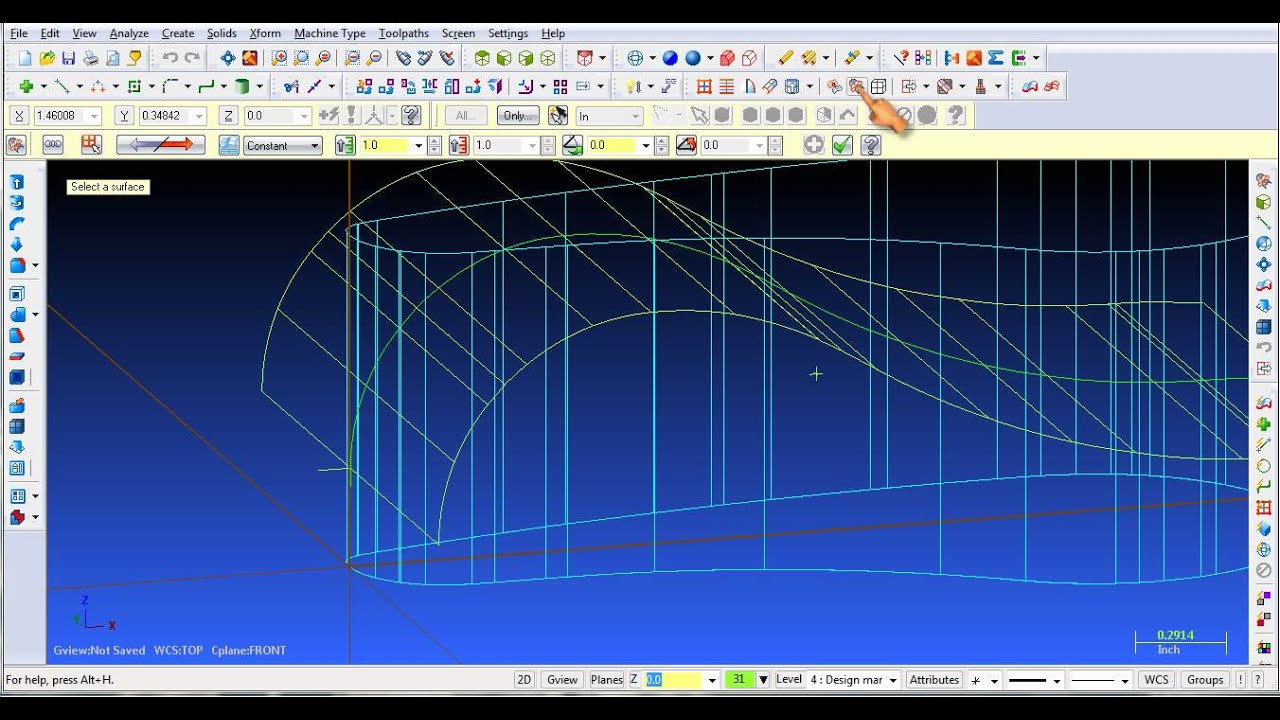 Design Mastercam X5 Youtube
