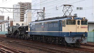 8862レ【シキ801B2返却回送】EF65 2090号機 清水駅通過