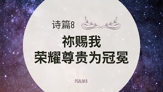 【读圣经】诗篇8篇 — 你赐我荣耀尊贵为冠冕｜大卫的帐幕 #祢的话 #祷告