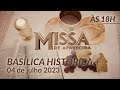Missa | Basílica Histórica de Aparecida 18h - 04/07/2023