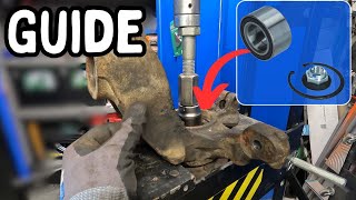 Ford Focus Owners! Fix Your Front Wheel Bearing in 30 Minutes or Less!