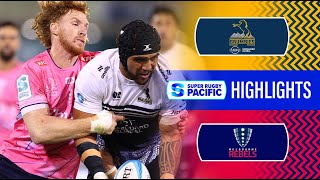 HIGHLIGHTS | BRUMBIES v REBELS | Super Rugby Pacific 2024 | Round 14