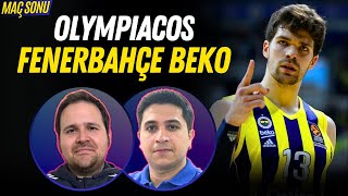 RAKİP MONACO! | FENERBAHÇE BEKO - OLYMPIACOS MAÇ SONU CANLI | Play-Off Rakip İnceleme | EuroLeague