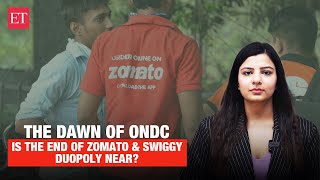 Zomato shares tumble as investors fear disruption from ONDC. What is ONDC?