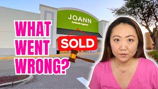 *All* JOANN Stores Set to Close ⚖️ Sold at Bankruptcy Auction