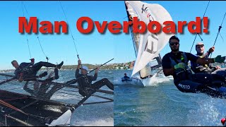 Big 20 Knot Southerly 18 Footer Racing!! - Club Championships Race 12