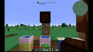 Minecraft automation - Simple Botania crafting mechanics