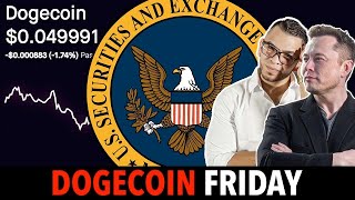 DogeCoin Dip & SEC Rumor // DogeCoin Live Stream!