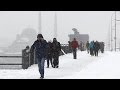 Istanbul under a blanket of snow, flights disrupted, schools closed