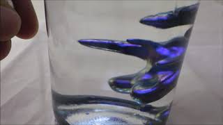 playing with my selfmade Colorful Ferrofluid Fisplay