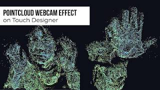 How to make a PointCloud webcam effect on Touch Designer.