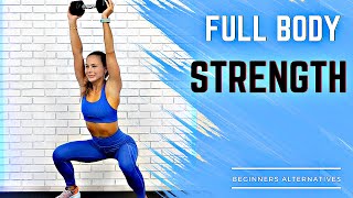 TOTAL BODY METABOLIC STRENGTH with weights | Juliette Wooten
