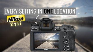 How To Simplify Your Nikon Z7ii Landscape Photography Settings (One Button Preset)