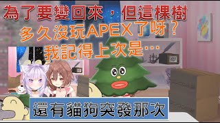 【Hololive】沁音問道，她多久沒玩APEX了？記得最近一次是某次的朝活，但聊天室卻說是貓狗聯動【戌神沁音/おかころ/貓狗貼貼/沁粥貼貼/OkaKoro】