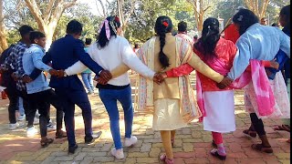 NAGADA DANCE | ORAM MARRIAGE CEREMONY | ADIVASI CHAIN DANCE