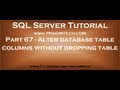 Alter database table columns without dropping table Part 67 Alter database table columns without dropping table Part 67