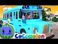 The Wheel on the Bus | Cocomelon Nursery Rhyme | Random Effect | Try Not To Laugh