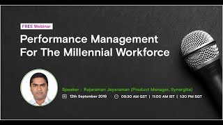 Webinar - Performance Management For The Millennial Workforce