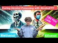 Consuming Alcohol to Cure Alcohol Poisoning? (Organic Chemistry & Biochemistry)