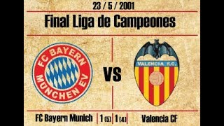 Bayern Munich 1 1 Valencia   UEFA CL Final 2001 HD