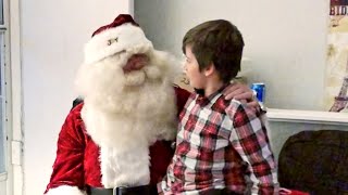 Real Santa Claus Crashes Family Christmas Party To Tell Leland To Clean His Room