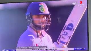 India won test series against Australia || winning moment || Ind vs Aus 4th test || highlights ||