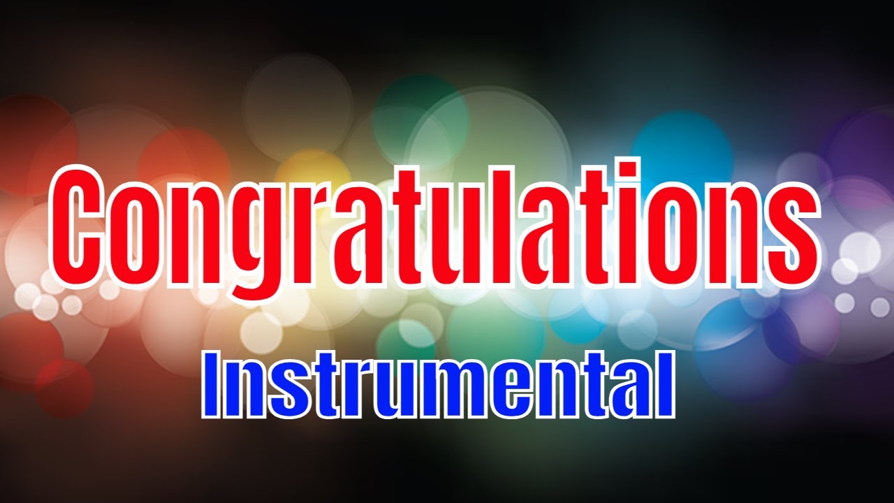 Congratulations Instrumental Status | Cliff Richard Congratulations And ...