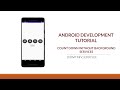 Android Development Tutorial - Count Down Timer Without Background Task