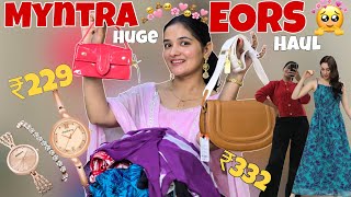 #myntrahaul *20+ Products* Best Myntra EORS RANDOM FINDS Haul Starting at ₹229🔥 #myntraeors #myntra