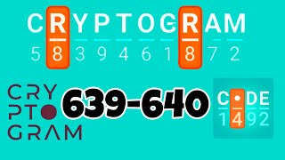 CRYPTOGRAM level 639 640