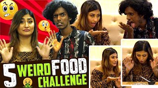 5 Weird Food Challenge with KPY Bala | Food Challenge | Sunita Xpress