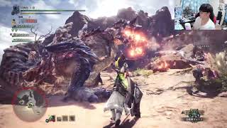 【MHW】モンハンワールド アイスボーンをプレイするぞ！！（ストーリー進める！！）