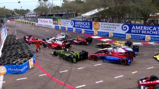 Multi-Car Incident, Turn 4 At The Firestone GP of St. Pete