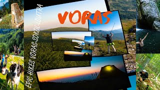 Epic Hike VORAS Sokol -  Pozar Loutraki  4k drone