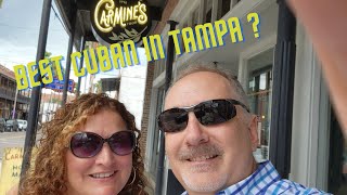 CARMINE'S in HISTORIC YBOR CITY | TAMPA | TRAVEL VLOG